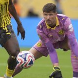 Gregor Kobel a réalisé une parade décisive face à Fluminense. KEYSTONE/AP/Frank Franklin II